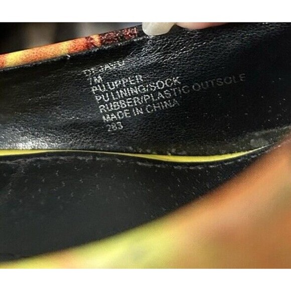 Steve Madden Dejavu Floral Multi Platform Stiletto Pumps Ultra Heels Women's 7M - Picture 11 of 13